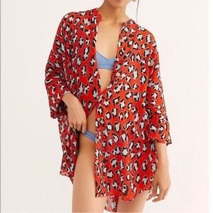 Free People Wake Up Shirt